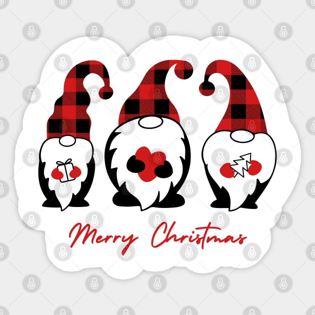 Gnomes Christmas Sticker by NotUrOrdinaryDesign